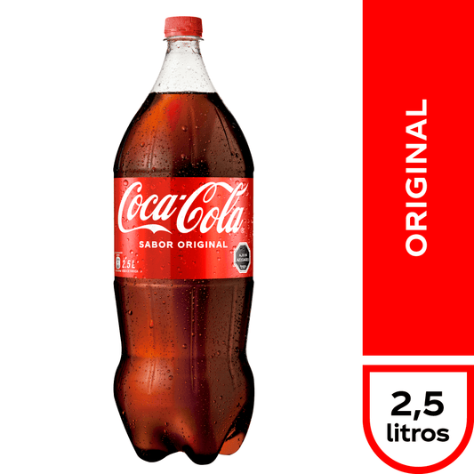 Bebida Coca Cola Desechable 2.5 Lt