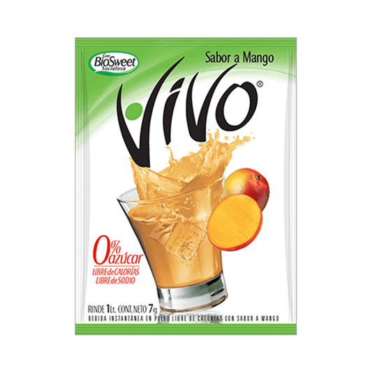 Jugo en Polvo Vivo Mango 7 Gr