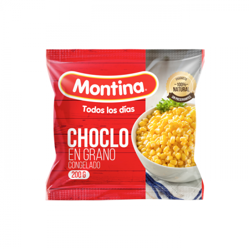 Choclo En Grano Montina 200 Gr