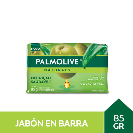 Jabón en Barra Palmolive Naturals Aloe Vera y Oliva 85 g