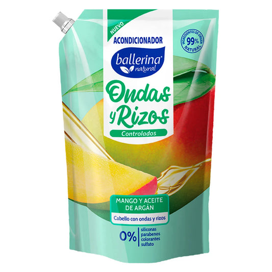 Acondicionador Ballerina Ondas Y Rizos 750 Ml