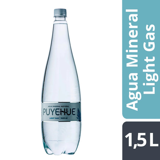 Agua Mineral Puyehue Light Gasificada 1.5 Lt