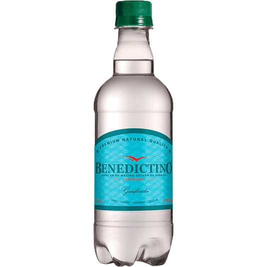 Agua Purificada Benedictino Gasificada 500 cc