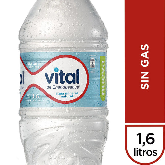 Agua Mineral Vital Sin Gas 1.6 Lt