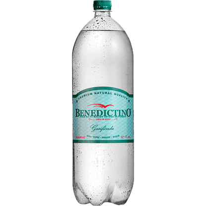 Agua Purificada Benedictino Gasificada 2 Lt