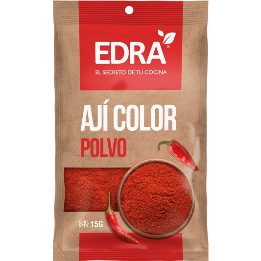 Ají Color en Polvo Edra 15 Gr