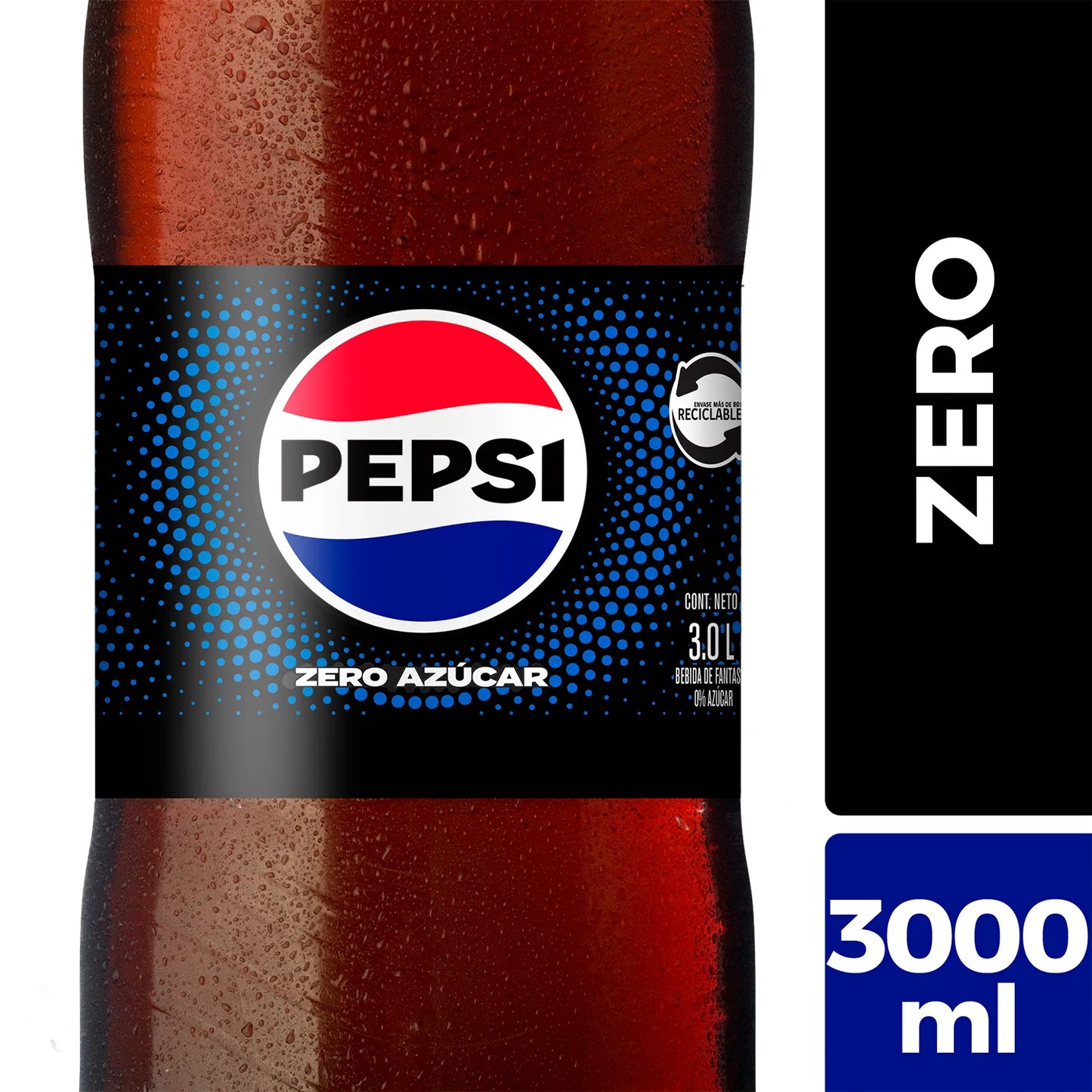 Bebida Pepsi Zero Desechable 3 Lt