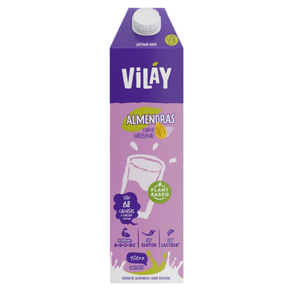 Bebida Vegetal Vilay Almendras Sabor Original 1 Lt