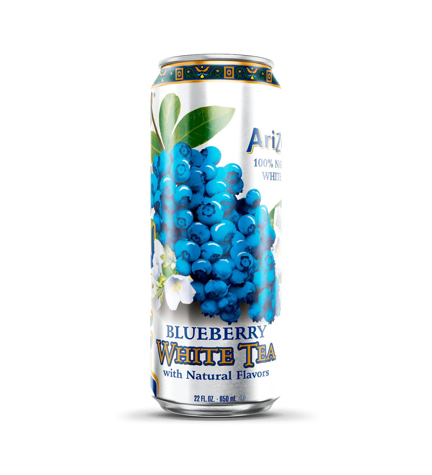 Té Blanco Helado Sabor Arándano Arizona 650 ml