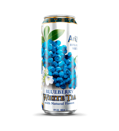 Té Blanco Helado Sabor Arándano Arizona 650 ml