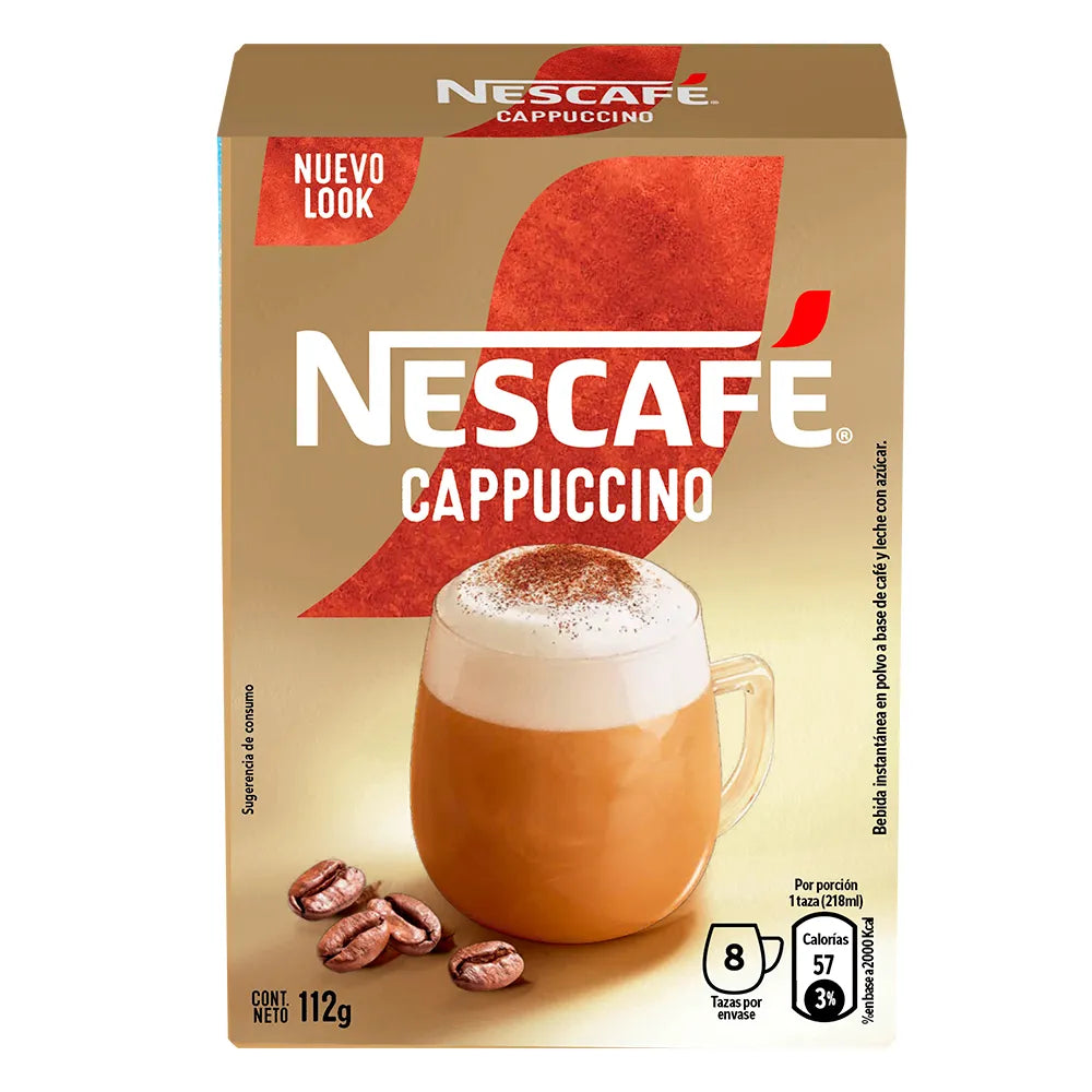 Café Cappuccino Nescafe 112 Gr
