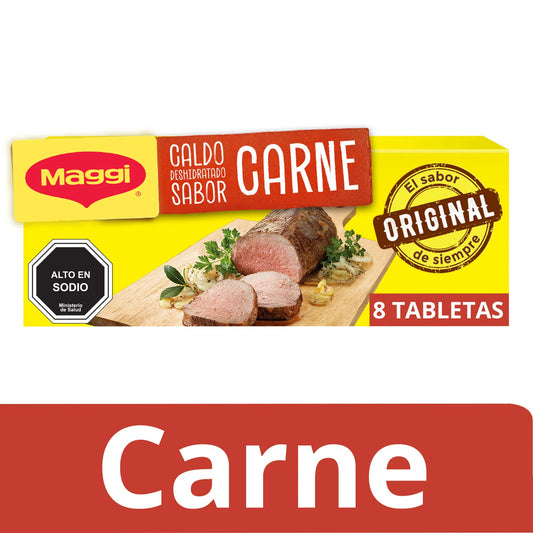 Caldo Sabor Carne Maggi 8 Un