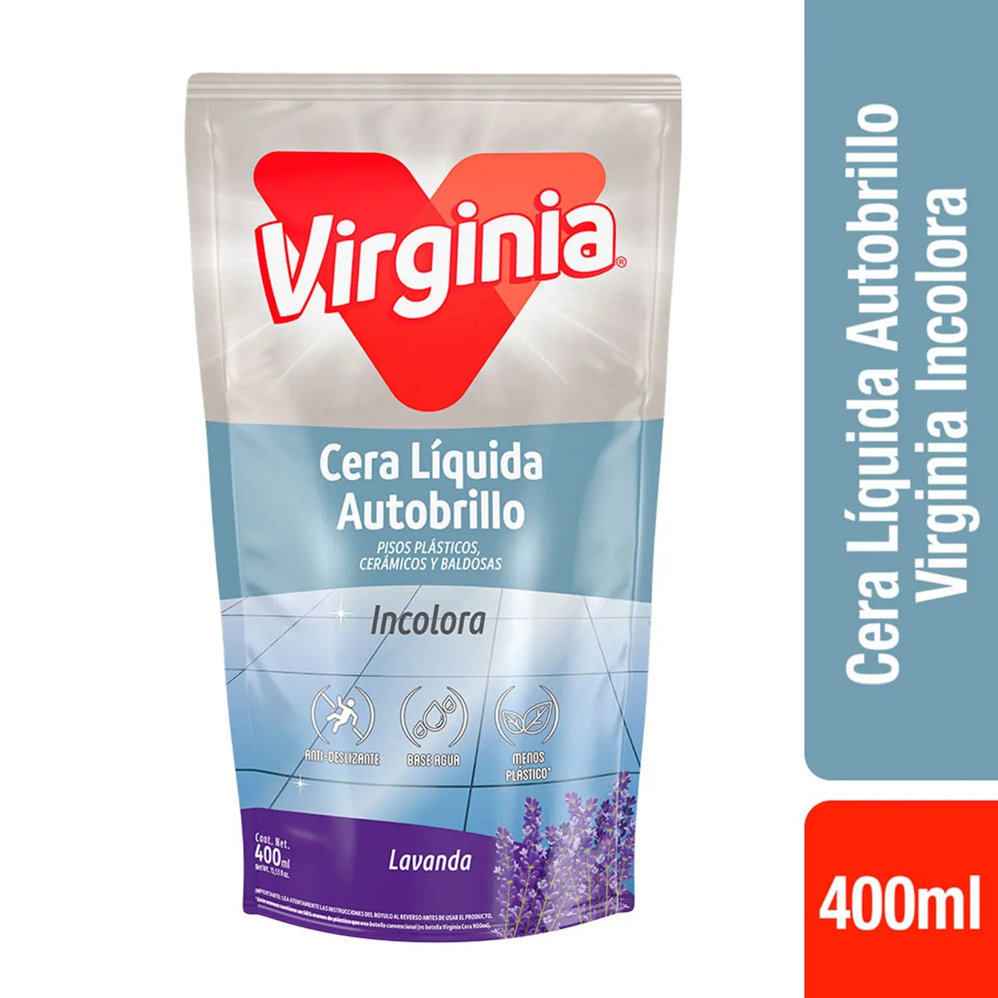 Cera Líquida Incolora Autobrillo Virginia 400 ml