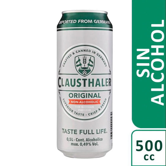 Cerveza Clausthaler Lager Sin Alcohol 500 Ml