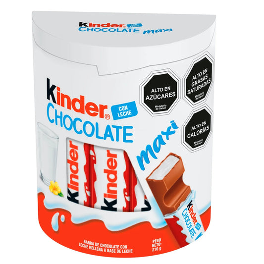 Chocolate de Leche Kinder Riegel 210 Gr