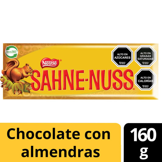 Chocolate con Almendras Sahne Nuss 160 g