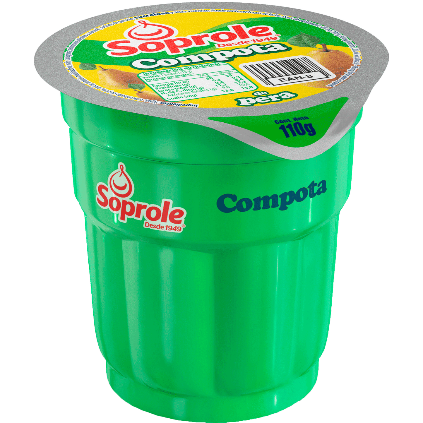 Compota Soprole Pera 110 Gr