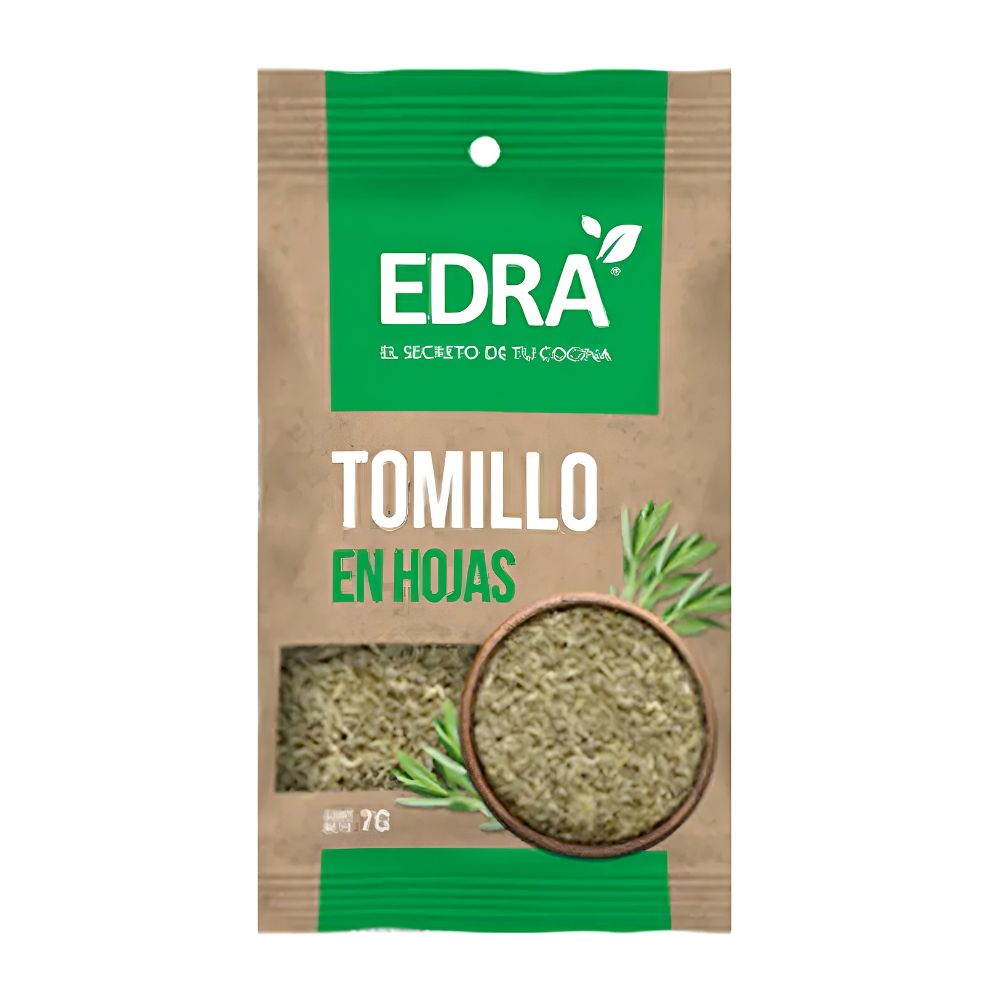 Tomillo En Hojas Edra 7 Gr