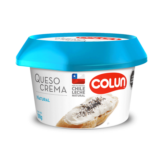 Queso Crema Untable Natural Colun 100g