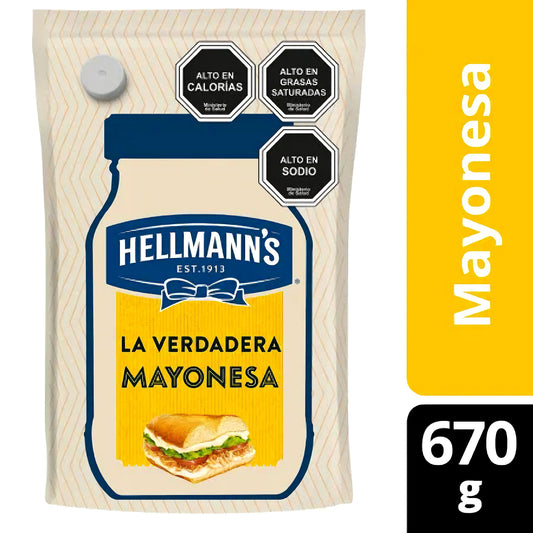 Mayonesa Hellmann's 670 g