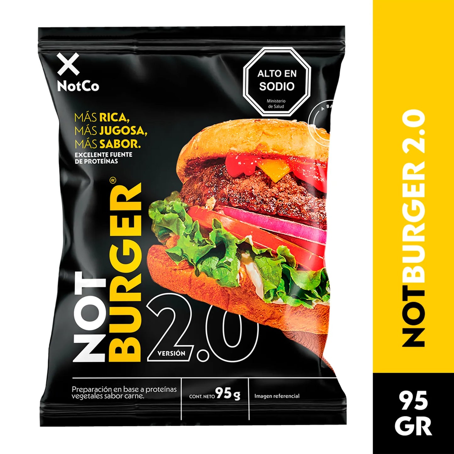 Hamburguesa Vegetal Not Burger 95 g