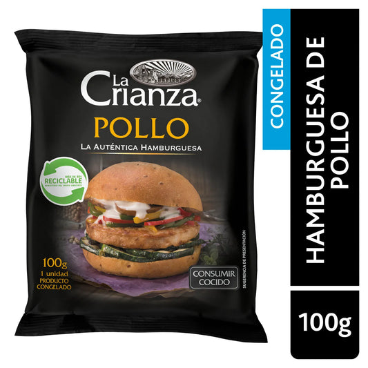 Hamburguesa de Pollo La Crianza 100 g