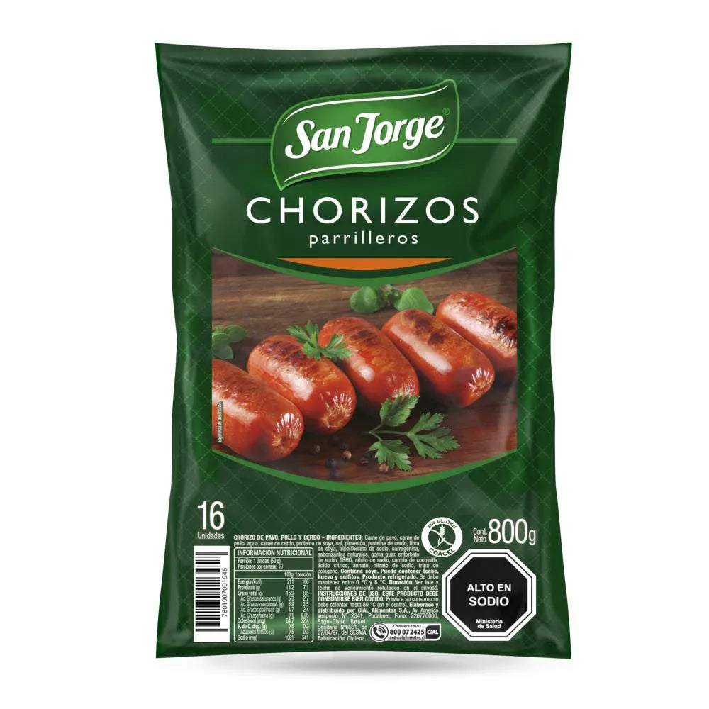 Chorizos San Jorge 800 g