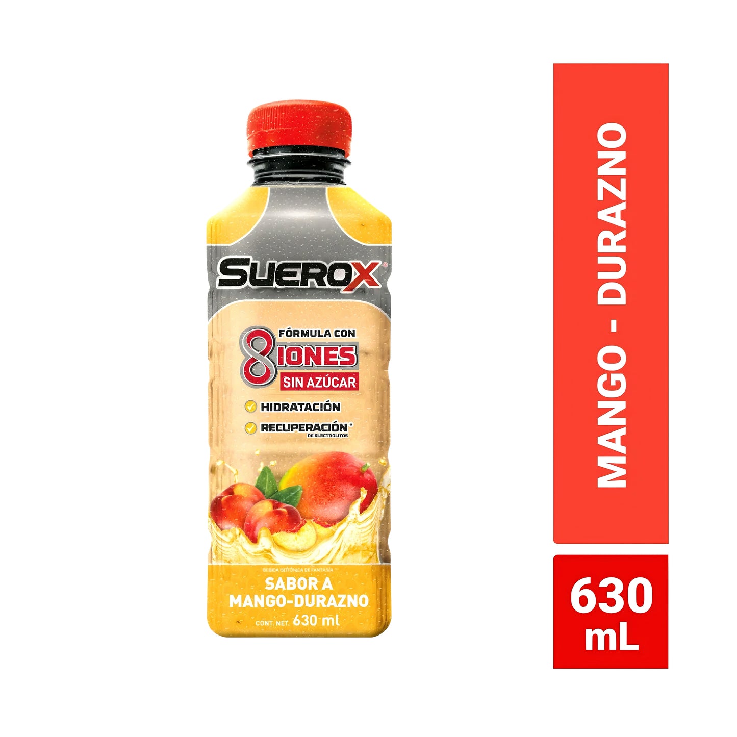 Bebida Hidratante Suerox Mango Durazno 630  Ml