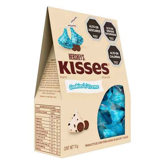 Hershey's Kisses Chocolate Cookies & Creme 74 g