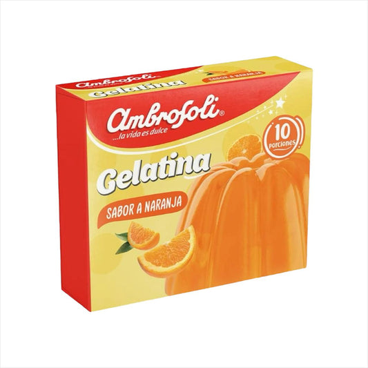 Gelatina Naranja Ambrosoli 50 Gr