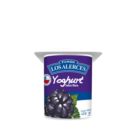 Yoghurt Los Alerces Mora 125 Gr