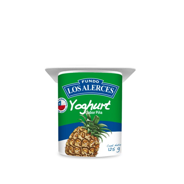 Yoghurt Los Alerces Piña 125 Gr