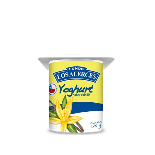 Yoghurt Los Alerces Vainilla 125 Gr