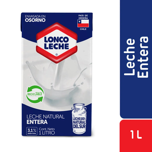 Leche Entera Loncoleche 1 L