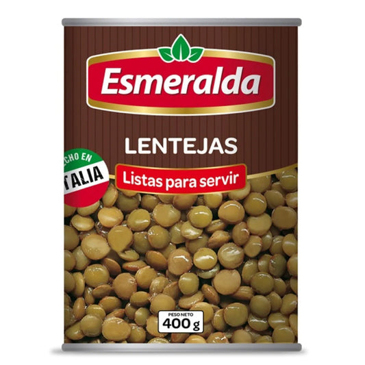 Lentejas Listas Esmeralda 400g