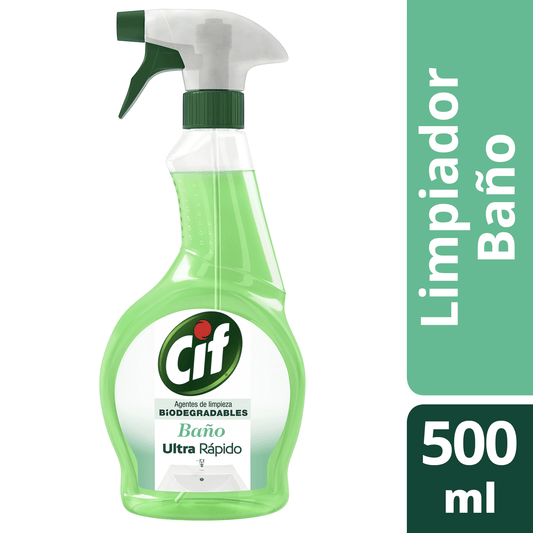 Limpiador Liquido Baño Biodegradable Cif 500 ml