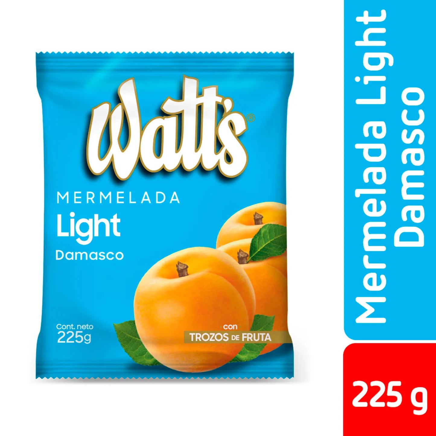 Mermelada Durazno Light Watts 250 Gr