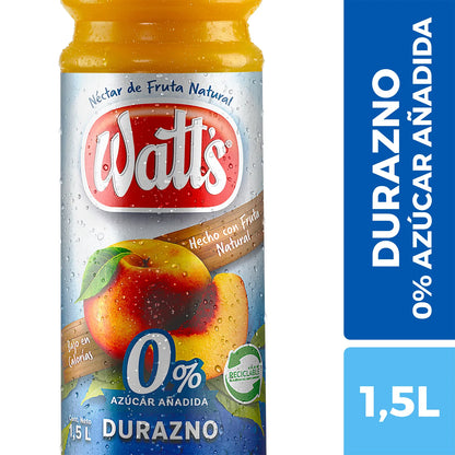 Néctar Durazno Light Watts 1.5L