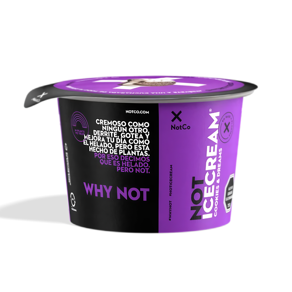 Helado NotIceCream Cookies & Dreams 92 g