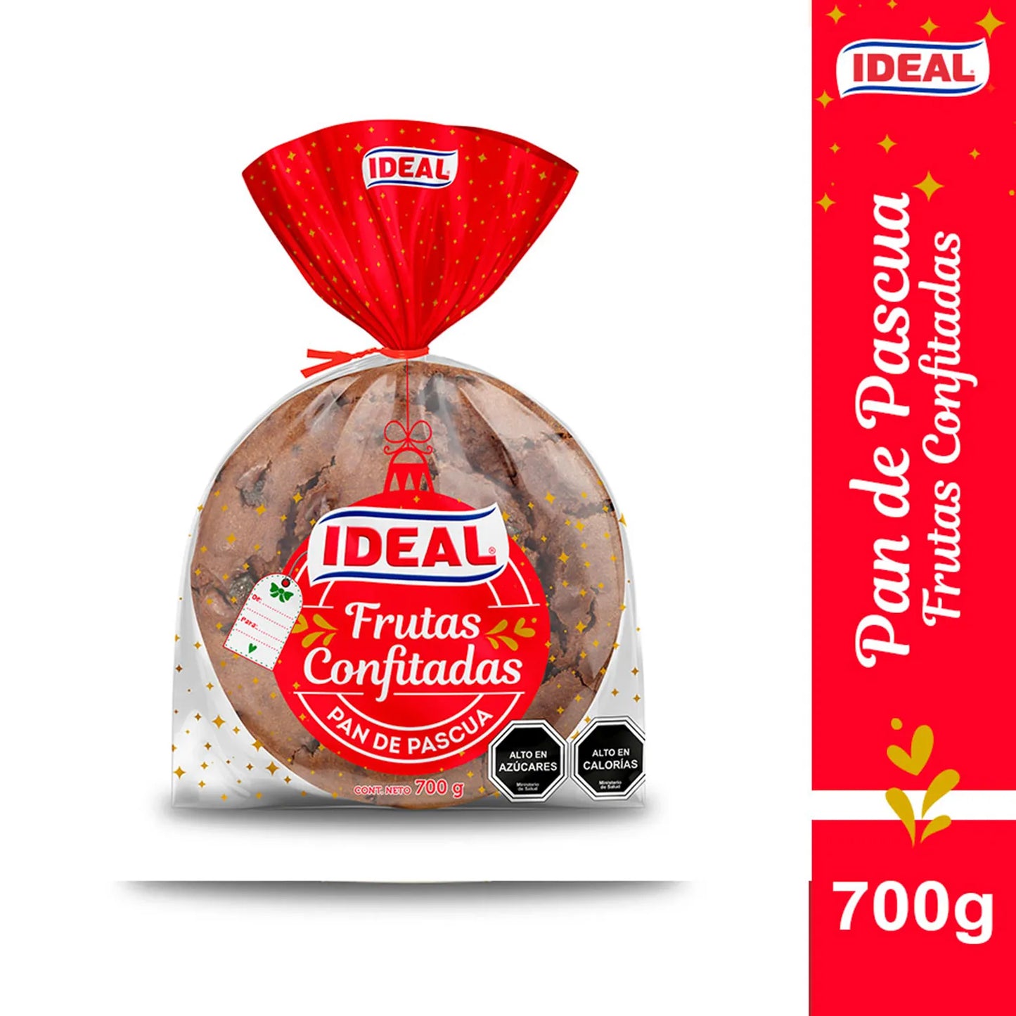 Pan de Pascua Ideal Frutas Confitadas 700 g