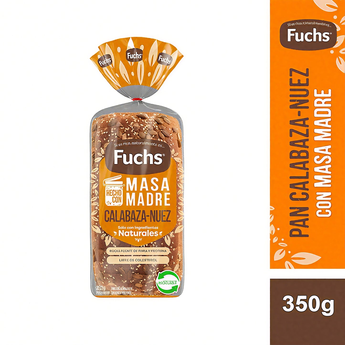 Pan de Molde Calabaza-Nuez Fuchs 350g