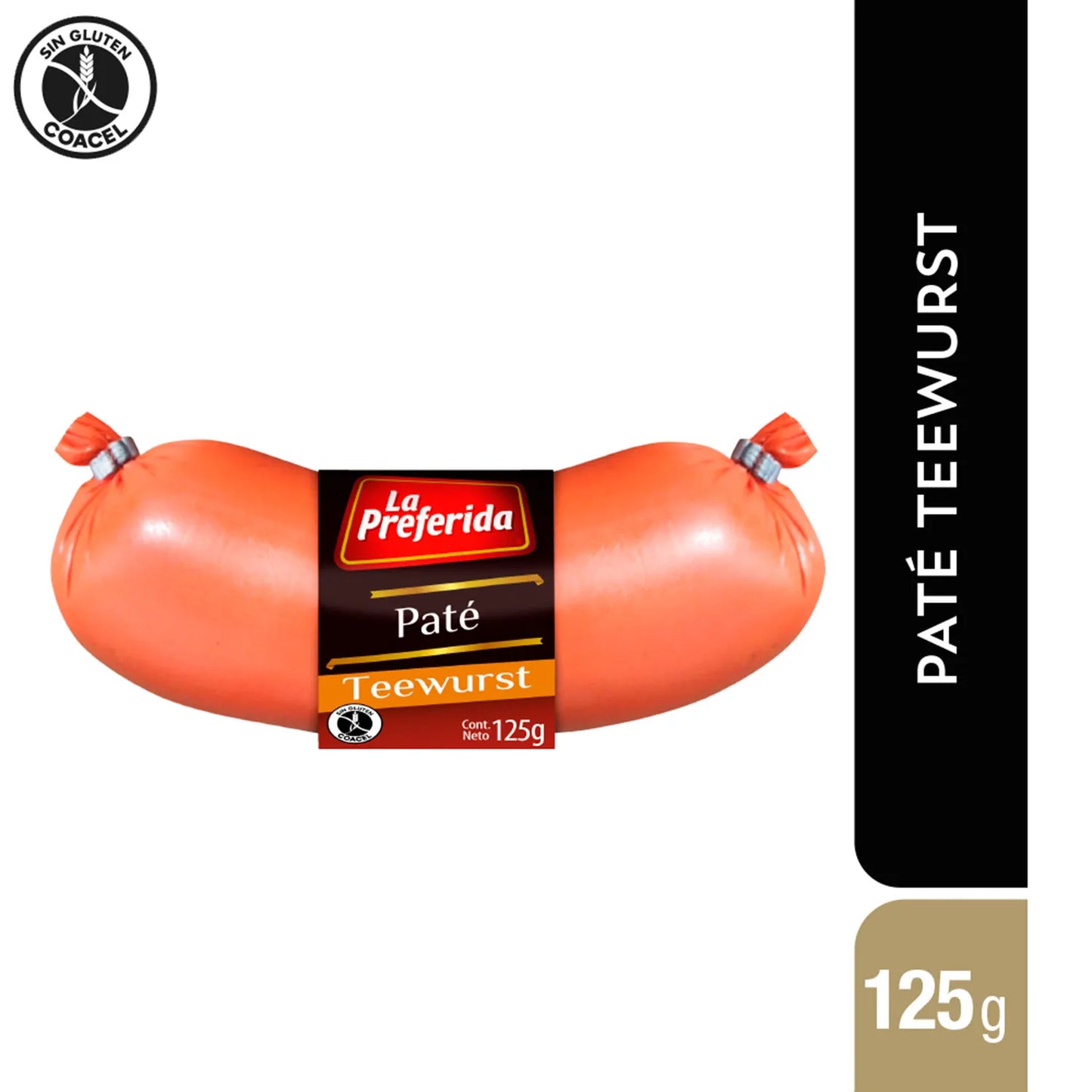 Paté Teewurst La Preferida 125 Gr
