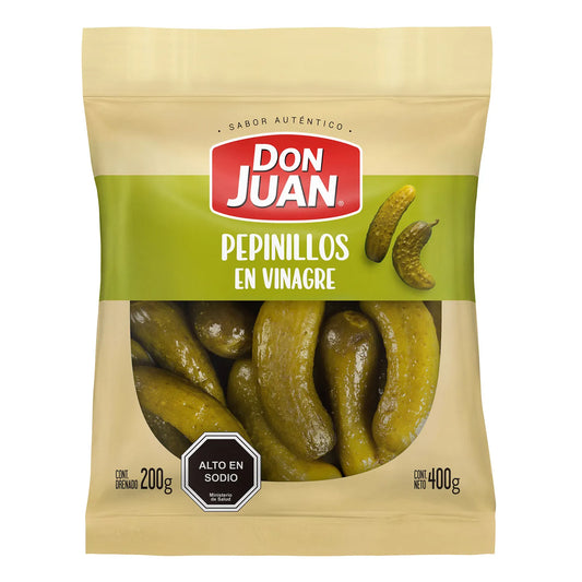 Pepinillos En Vinagre Don Juan 400 Gr