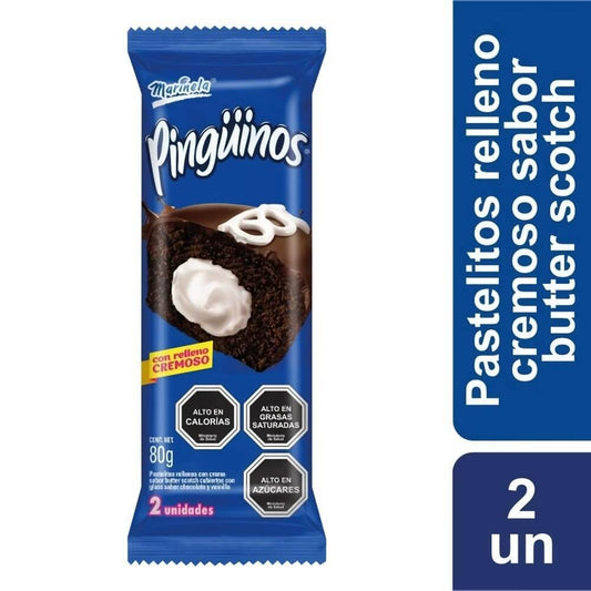 Pingüinos 2 Un Marinela 80 g Marinela