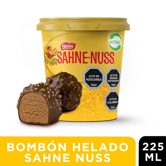 Bombón Helado Sahne Nuss Chocolate 225 ml