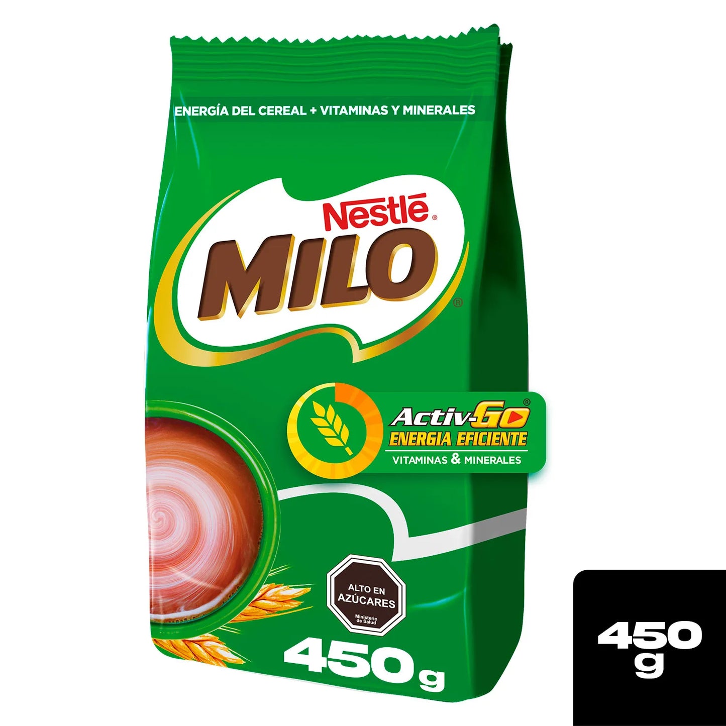 Chocolate en Polvo Milo Nestle 450 Gr