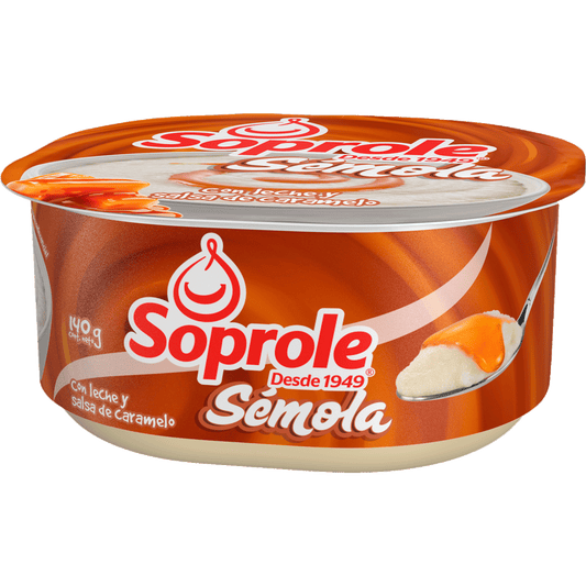 Sémola Con Leche Salsa Caramelo Soprole 140 g