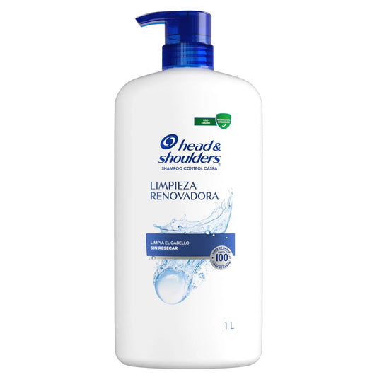 Shampoo Head&Shoulders Limpieza Renovadora 1 L