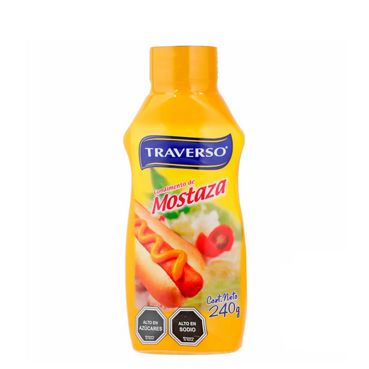 Mostaza Traverso 240 Gr