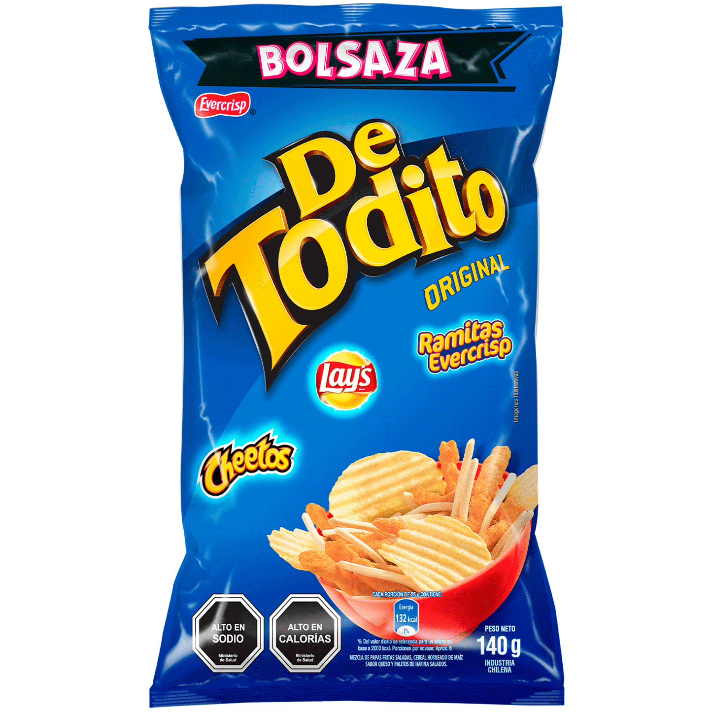 Snack De Todito Original 140 Gr